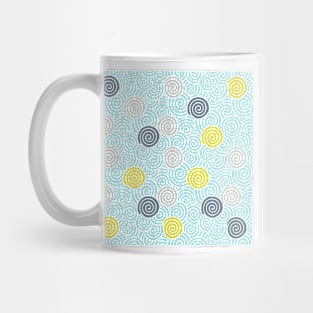 Waves And Swirls Mug